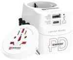 Skross 1.302474 Reiseadapter Pro Light USB AC45PD World
