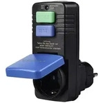 Sygonix SY-5732396 Personenschutz-Zwischenstecker 230 V/AC Schwarz IP54