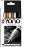 Marabu Acrylmarker Marker YONO Set Metallic 1,5-3mm 4 Teile