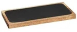 Servierbrett Mod. Ava, mit herausnehmbarer Schieferplatte