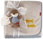 Kuscheldecke Otter