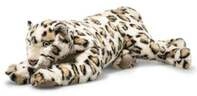 Steiff 061691 - Schneeleopard Parddy, liegend, 55 cm, Pl&uuml;sch