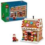 LEGO Weihnachtliches Lebkuchenhaus Modellbau Kinderspielzeug 40809