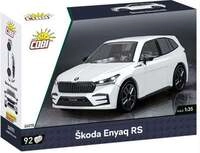 COBI 24575 - Skoda Enyaq RS, Ma&szlig;stab 1:35, Bausatz, 92 Klemmbausteine