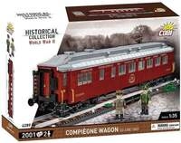 COBI Trains 6289 - Compi&egrave;gne Wagon 1940, 1:35 Bausatz, 1927 Klemmbausteine, 2