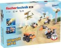 Fischertechnik 576101 - JUNIOR MAX, 10 Modelle, Solarmodelle, Konstruktionsbaukasten