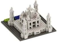 BRIXIES 200052 - Taj Mahal, 3D Konstruktionsbausatz aus Ministeinen, 475 Teile