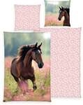 Herding 4424211050 - Young Collection Bettw&auml;sche Horse Love, Baumwolle/Renforc&eacute;,