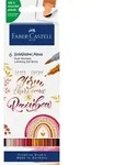 Faber-Castell Tuschestift Dual Marker Goldfaber Aqua, Boho, 6er Set