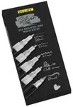 ONLINE Acryl Marker Silver Lettering 5 St&uuml;ck