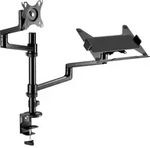 ICY BOX Monitorhalterung IB-MS622-T Monitorst&auml;nder f&uuml;r einen Monitor bis 32" und
