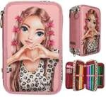 TOPModel 3 Fach Federtasche mit Schleifen LEOHEART