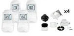 Honeywell Home EVO-TRV4 Evohome Heizk&ouml;rperthermostat-Set