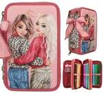 TOPModel 3 Fach Federtasche LEOHEART