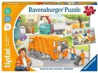 tiptoi&reg; Puzzle f&uuml;r kleine Entdecker: M&uuml;llabfuhr - 2x12 Teile