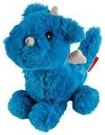 Sigikid 43579 - Kuscheltier Drache blau, 32 cm, Flauscherie