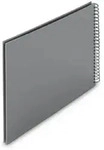 Hama Spiral Album Fine Art steingrau 36x32cm 50 schwarze Seiten