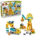 LEGO DUPLO Town 10476 Baustelle mit Baufahrzeugen &ndash; 3-in-1-Set, Spielset