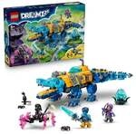 LEGO DREAMZzz 2in1 71512 Krokodil-U-Boot, Spielzeug mit 3 Minifiguren