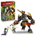 LEGO NINJAGO 71854 Coles Action-Mech und Drachen-Zane, Ninja Spielzeug