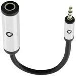 Oehlbach Klinke Audio Adapterkabel [1x Klinkenbuchse 6.35 mm - 1x Klinkenstecker 3.5