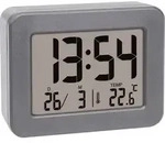 TFA Dostmann 60.2044.10 Quarz Wecker Grau Alarmzeiten 1