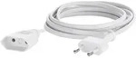 Sygonix SY-5042684 Strom Verl&auml;ngerungskabel 2.5A Wei&szlig; 2.00m H03VVH2-F 2X...