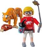 PLAYMOBIL 72089 Zoo: Tiger und Besucher
