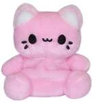 Aurora 44535 - Tasty Peach Strawberry Meowchi Palm Pals, rosa, Pl&uuml;schtier,...