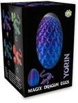 Drachenei "MagiX Dragon Egg YORIN", lila, Drachen 22,5 cm & Ei 8 cm