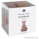 Ricorumi H&auml;kel-Set "Baby Blankies - Teddy", mit F&uuml;llwatte