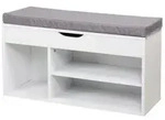HTI-Living Schuhbank Kara Wei&szlig; Schuhbank Kara Wei&szlig;
