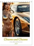 Chrome und Charme - Frauen, Bikes und Motortr&auml;ume (Tischkalender 2026 DIN A5...