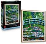 LEGO Art 31220 Claude Monet &ndash; Br&uuml;cke &uuml;ber einen Seerosenteich, Wandkunst