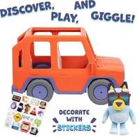 BLUEY Buddies S13 - Gro&szlig;es Familienauto & BLUEY-Pl&uuml;schfigur 20 cm