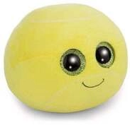 NICI Pl&uuml;sch GLUBSCHIS Tennisball Dennis gelb 13cm