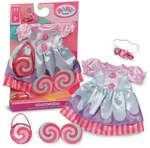 Zapf Creation BABY born Puppenkleidung Bonbon-Outfit 43cm