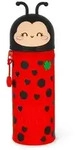 Legami 2-in-1-Federm&auml;ppchen aus Silikon - Kawaii - Ladybug "Get Lucky"