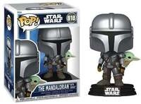 POP Star Wars: M&G- Mandalorian W/Grogu