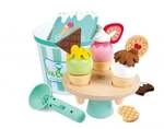 Eiscreme-Set