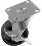 TOOLCRAFT TO-5137896 Lenkrolle mit Feststellbremse und Anschraubplatte 50 mm