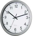 EuroTime 56831-07 Funk Wanduhr 30cm x 43mm Silber