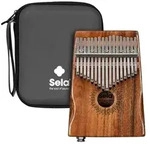 Sela Kalimba 17 Koa Hollow with Pickup