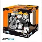 NARUTO SHIPPUDEN - Mug - 460 ml - Group black & white - cardboard