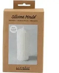 Creativ Company Silikonform, Gerippter Zylinder, H 12 cm, D 4 cm, 150 g, 1 Stk