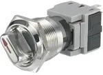 TRU COMPONENTS 704315 LAS1-BGQ-11X/21 Vandalismusgesch&uuml;tzter Drehschalter 250 V/AC 5