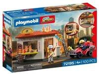 Feuerwehr-Quad mit Burger-Bude
