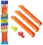 Hot Wheels Track Creator Gerades Trackset, ca. 1 Meter Track-Schnellstecksyste