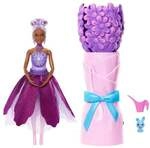 Barbie Flower Surprise Puppe - lila G&auml;nsebl&uuml;mchen