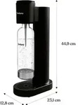 SODAPOP Wassersprudler Cooper Pro, schwarz, 1x 850ml PET-Flasche